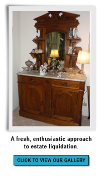 Professional Estate Sales will
Organize & display household contents by category.